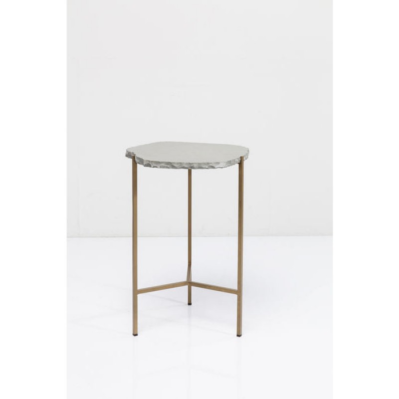 Side Table Piedra Grey 50x46cm